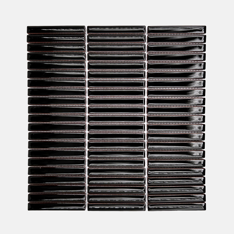 Porcelain Mosaic | Kit Kat | 12x92 | CT129215 | Gloss