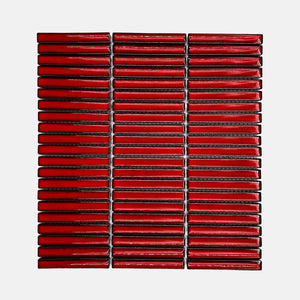 Porcelain Mosaic | Kit Kat | 12x92 | CT129216 | Gloss