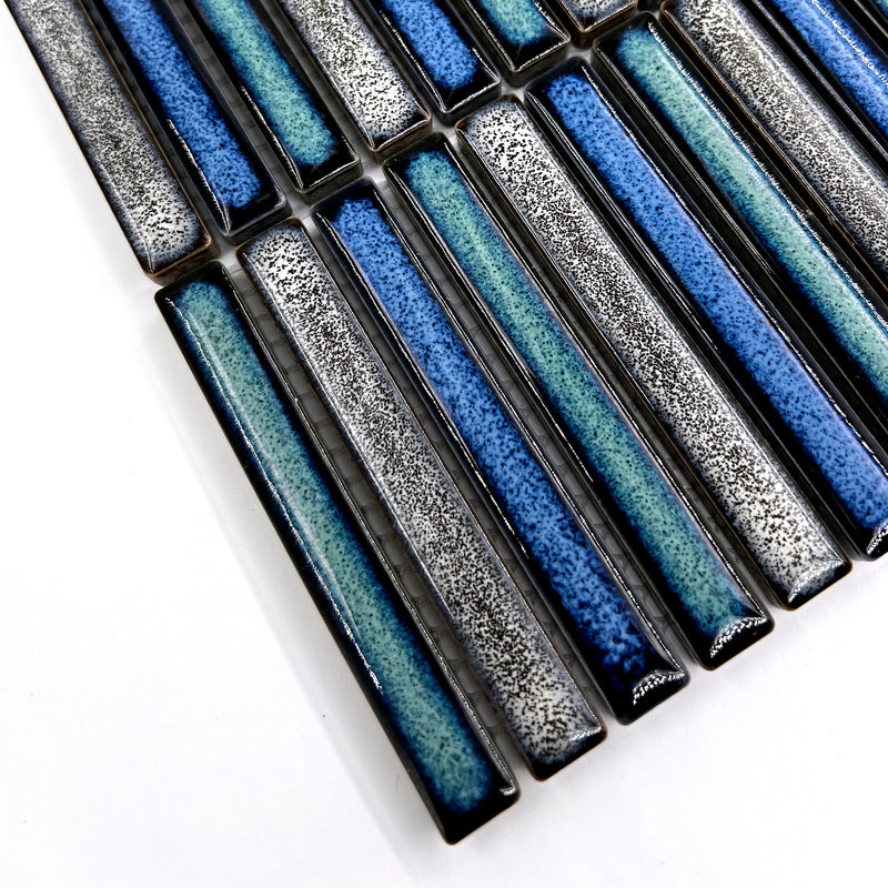 Porcelain Mosaic | Kit Kat | 12x92 | CT129218 | Gloss