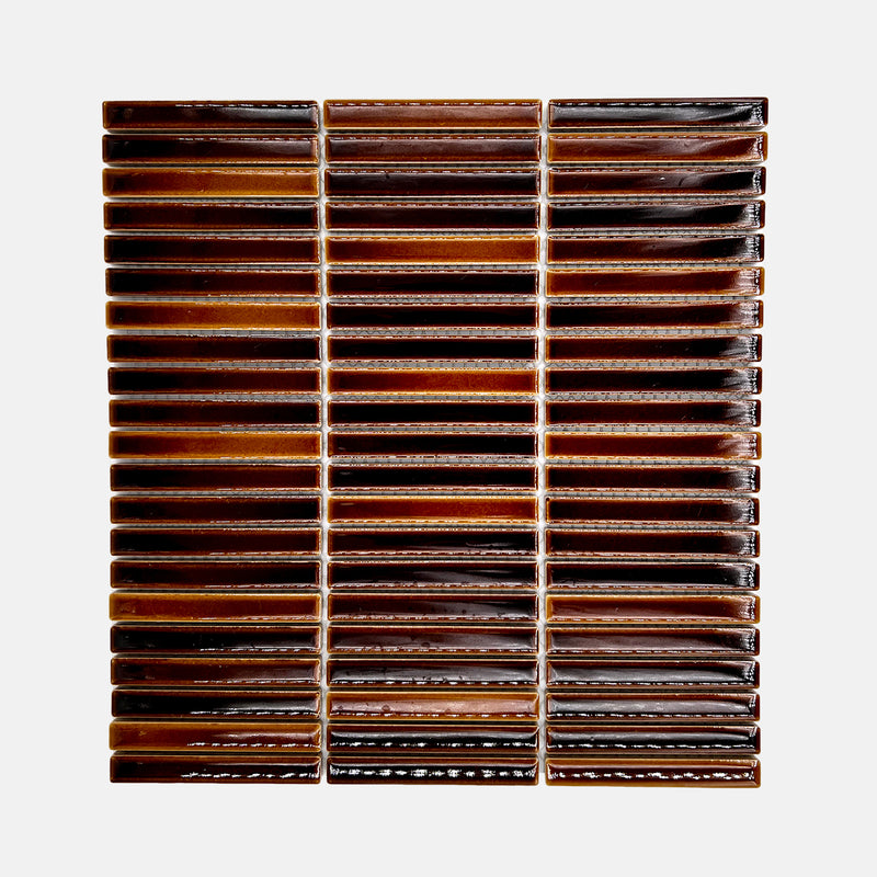 Porcelain Mosaic | Kit Kat | 12x92 | CT129237 | Gloss