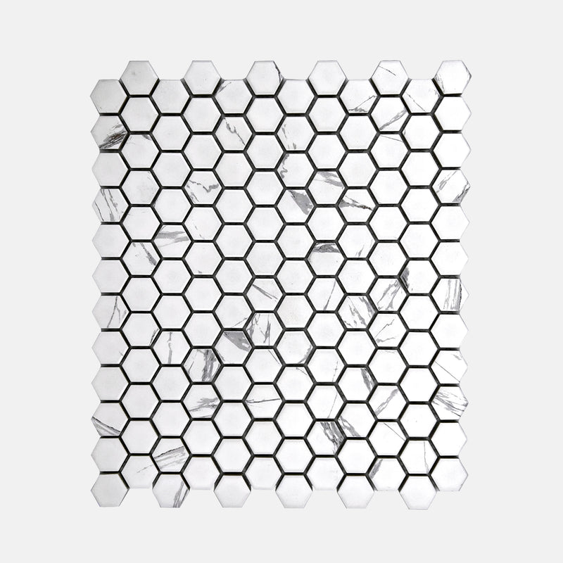 Porcelain Mosaic | Carrara | 23x26 | LJK2339 | Matt