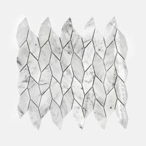 Special Marble Mosaic Carrara White LW23 Polished