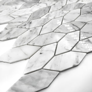 Special Marble Mosaic Carrara White LW23 Polished