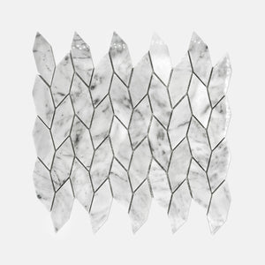 Special Marble Mosaic Carrara White LW24 Polished