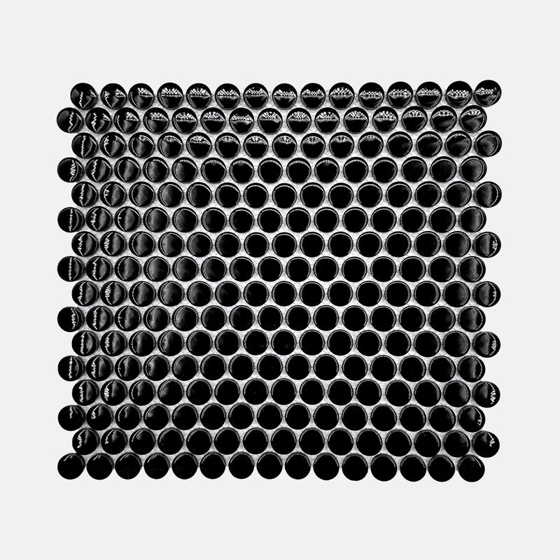 Porcelain Mosaic | Penny Round | D19 | NK1918 | Gloss