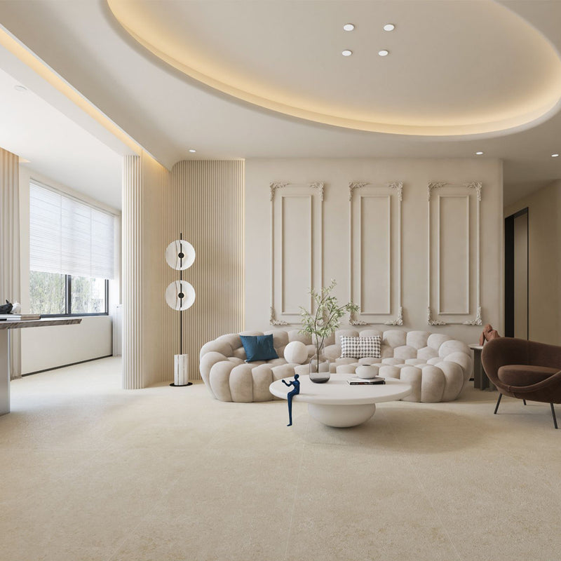 Tile | 600x1200 | Pamirsi Light Yellow | SN-YSMJ612951