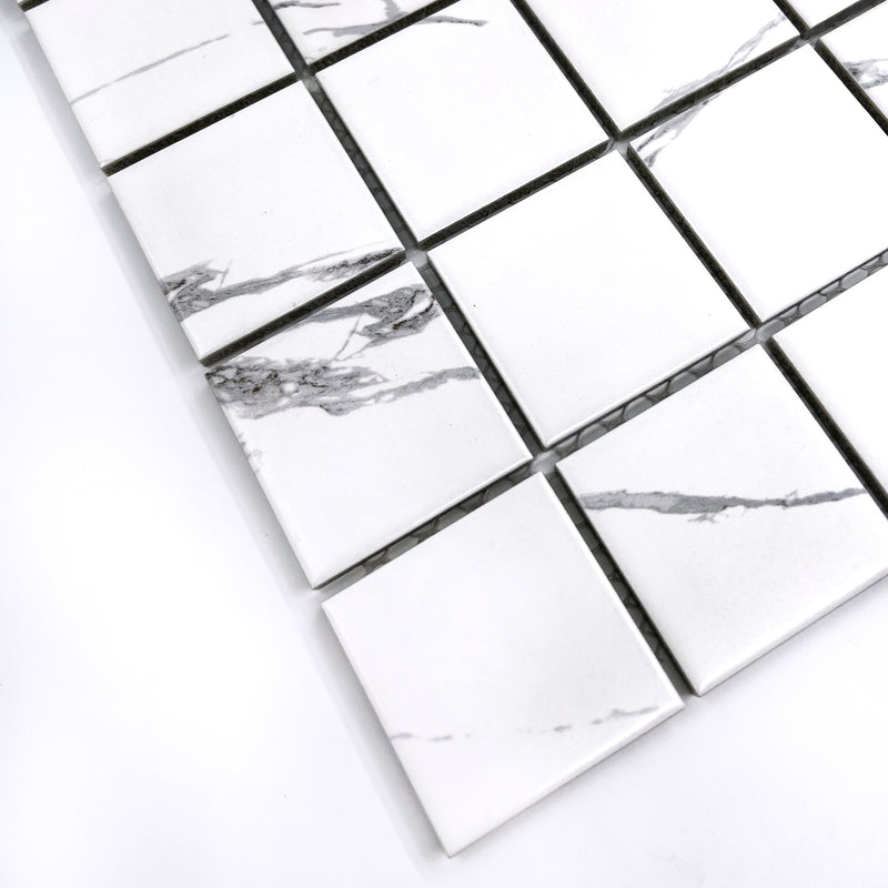 Porcelain Mosaic | Carrara | 48x48 | TCK4864 | Matt