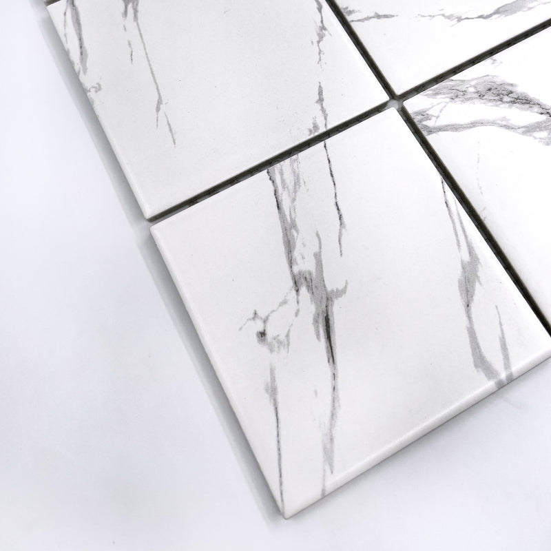 Porcelain Mosaic | Carrara | 97x97 | TCK9701 | Matt